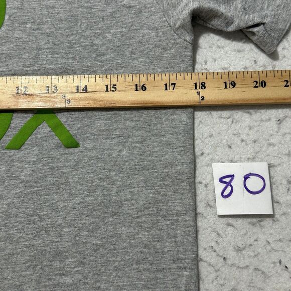 XBOX Men's Small Short Sleeve Graphic T Shirt Gray + Green Logo Ripple Junction - Picture 6 of 10